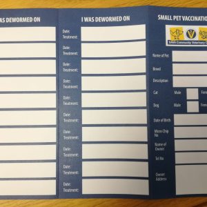 CVC Vaccination Cards (50 cards)