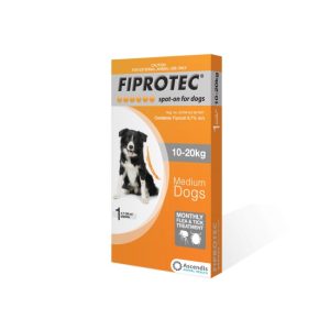 Fiprotec Dog 10-20kg (Orange)