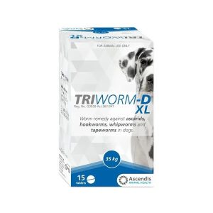 Triworm Dog Dewormer XL