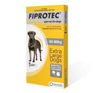 Fiprotec Dog 40kg -60kg (Yellow)